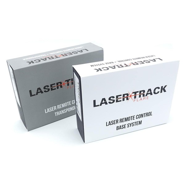 LaserTrack Flare - Kit de transpondedor de 2 cabezales