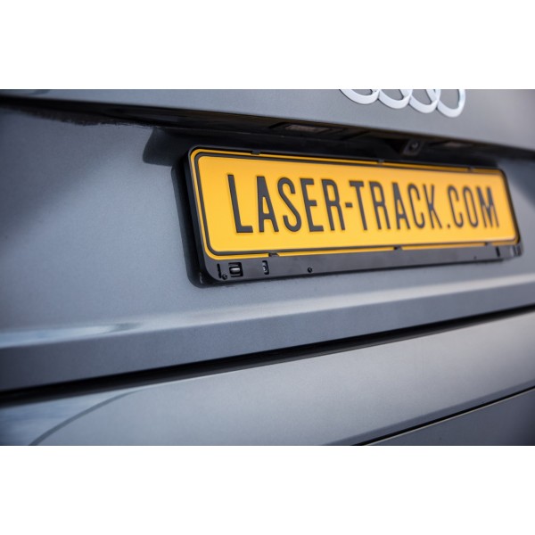 LaserTrack Flare - Kit de transpondedor de 2 cabezales + placa matricula 1 censor