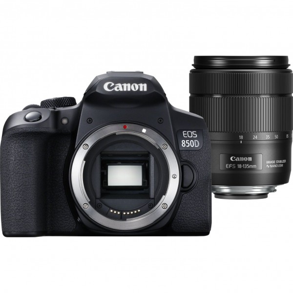 Canon EOS-850D + Canon EF-S 18-135mm IS STM (Garantía Española)