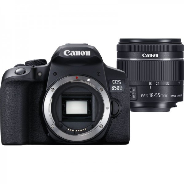 Canon EOS-850D + Canon EF-S 18-55mm IS STM (Garantía Española)