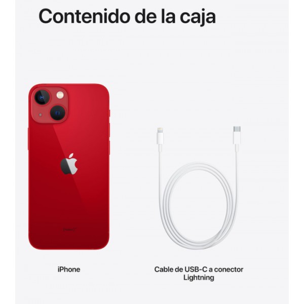 Apple Iphone 13 Mini 256GB Rojo