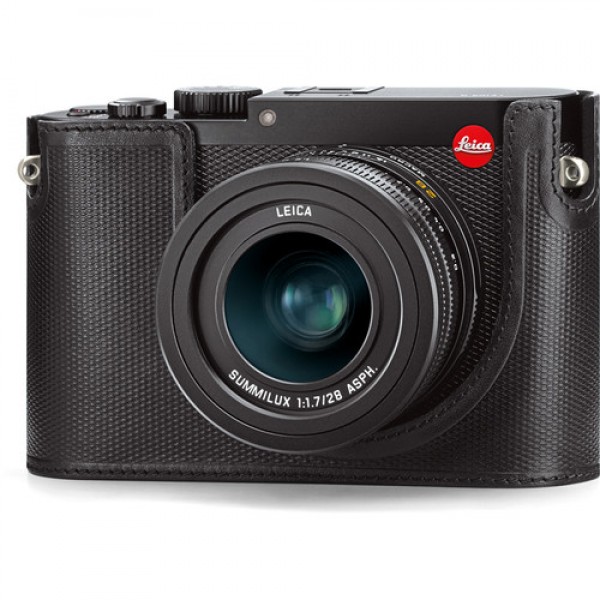 Protector para Leica Q cámara digital (cuero, negro) Ref: 19501