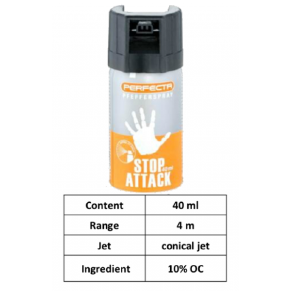 Defensa Personal Spray GAS PIMIENTA 40ml (Ref: WA2...