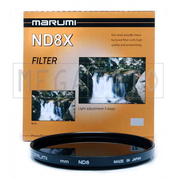 Marumi Filtro Densidad Neutra ND 8X de 58mm