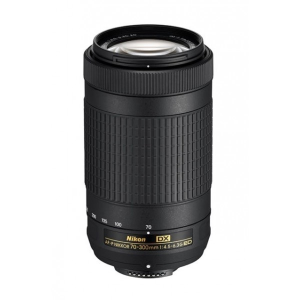 Objetivo Nikon AF-P 70-300mm F/4.5-6.3G ED DX  (Garantía Nikon España Finicon)