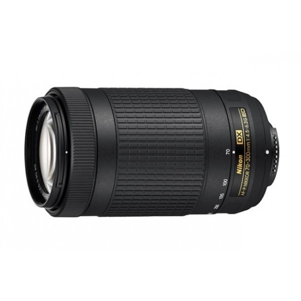 Objetivo Nikon AF-P 70-300mm F/4.5-6.3G ED DX  (Ga...