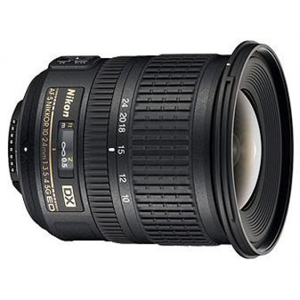 Objetivo Nikon AF-S DX 10-24mm f/3.5-4.5G ED (Garantía  Nikon España Finicon) 