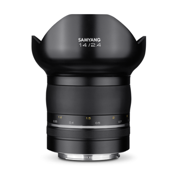 Samyang XP 14mm F2.4 Canon AE (Garantía España) Ref: SAMXP14F24CANON