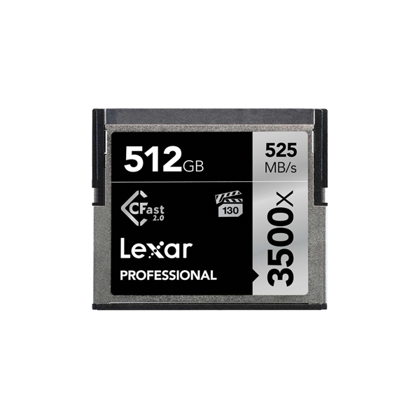 Tarjeta Lexar Professional 3500x CFast ™ 2.0 de 512GB