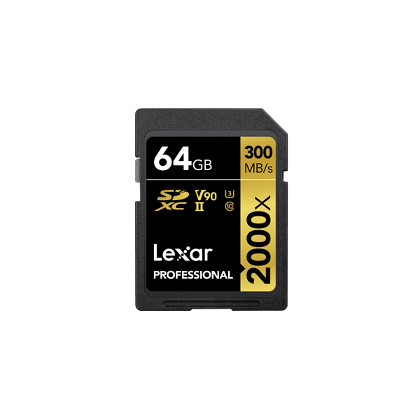 Tarjeta Lexar Professional 2000x SDHC ™ / SDXC �...