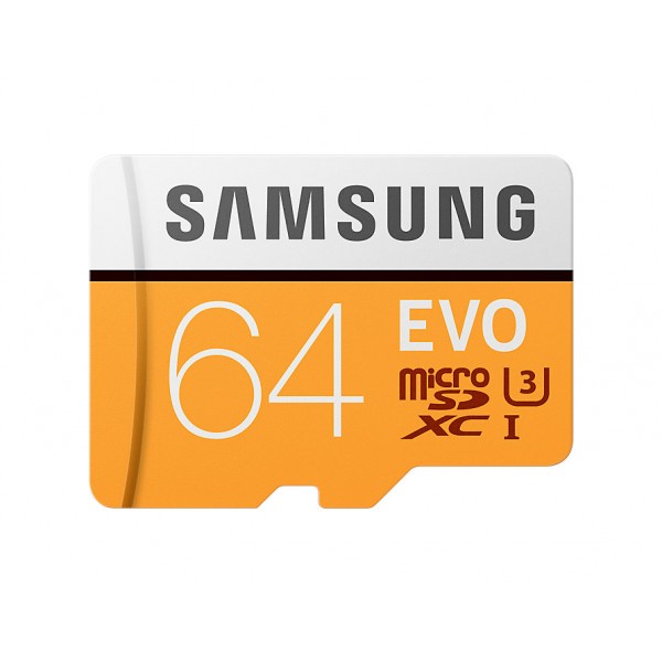 Tarjeta Samsung EVO (adaptador SD) 64GB 100MB/S Ref: MB-MP64GA / UE